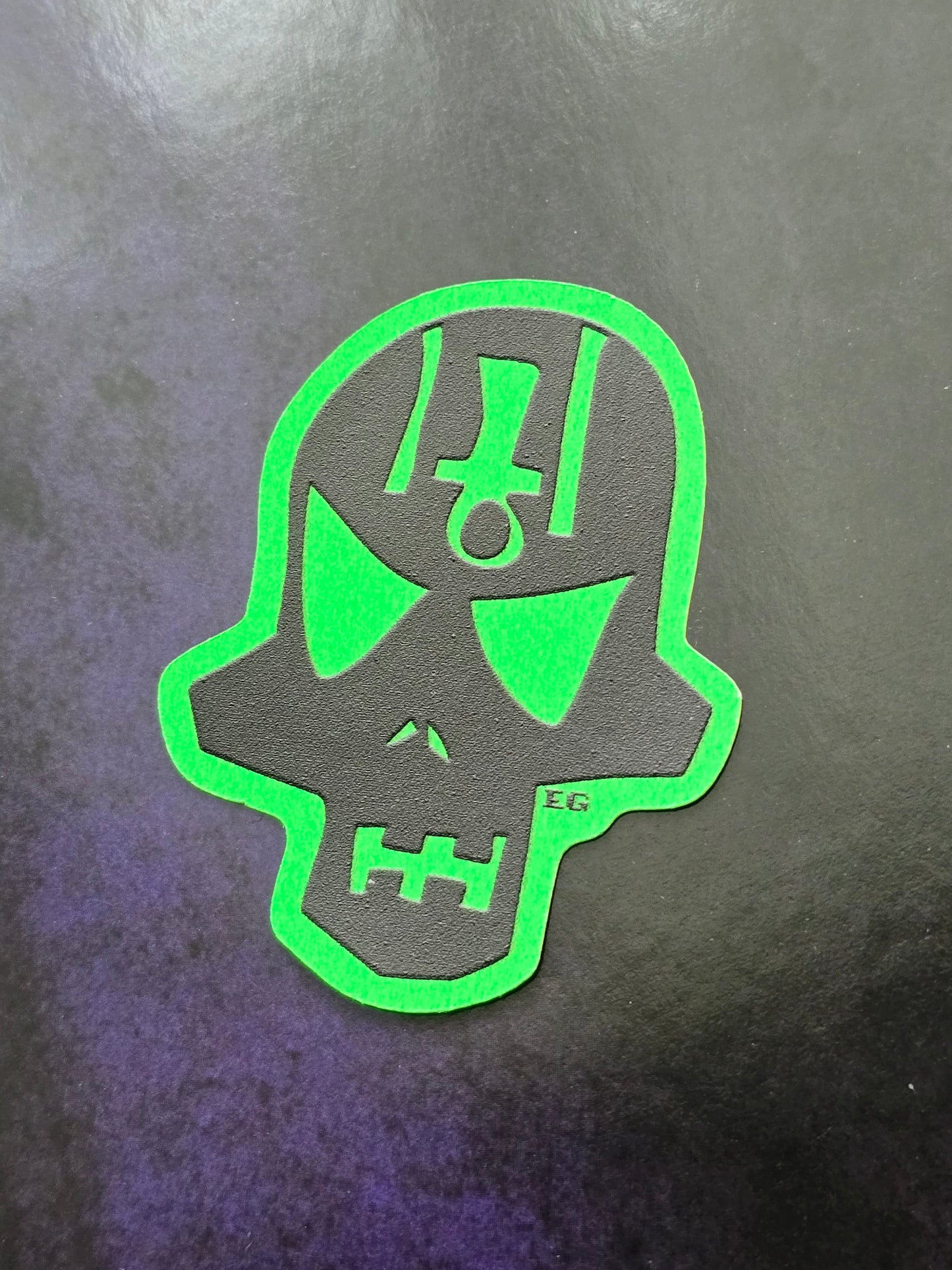 Robogyptians Florecent Green Stickers