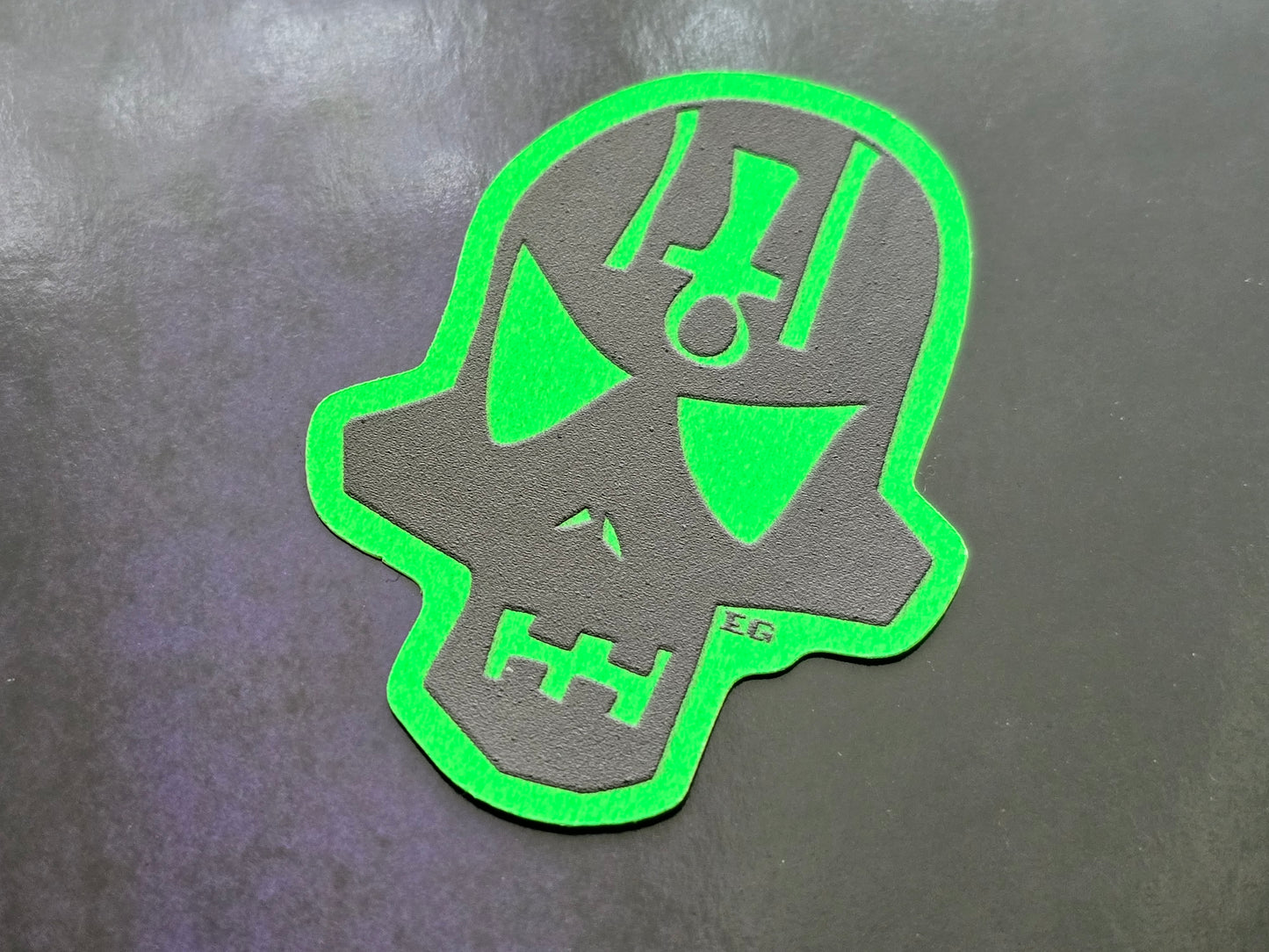 Robogyptians Florecent Green Stickers