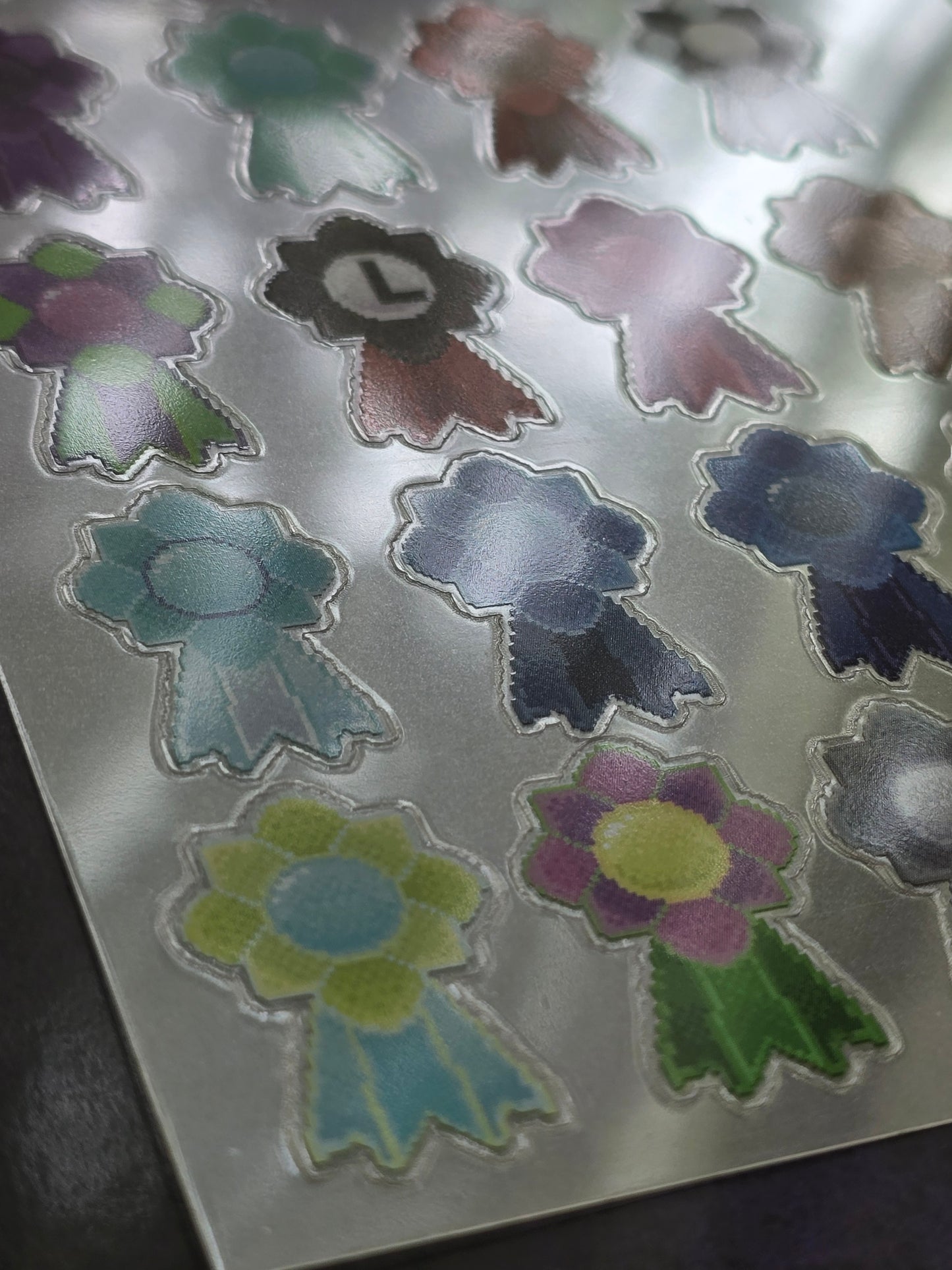 Land of Crithit Magic Ribbon Clear Sticker Sheet