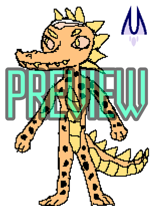 Boba Croc Character Adopt