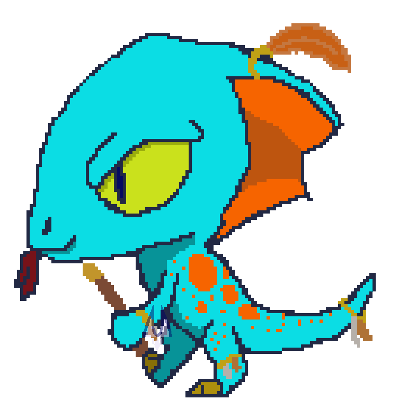 Pixel Chibi Character Commisson