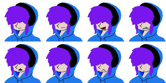 Pixel Head Icons Commisson