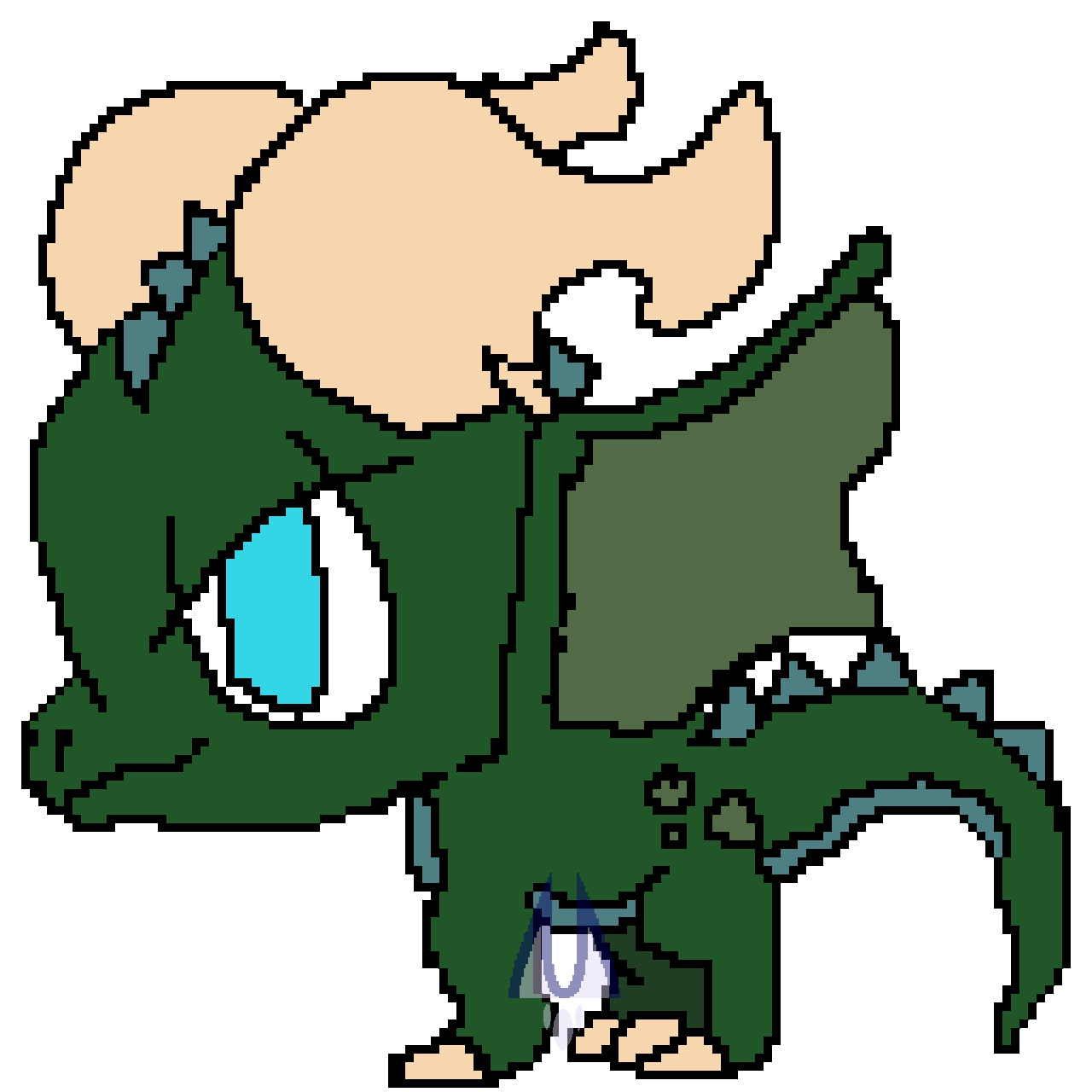 Pixel Chibi Character Commisson