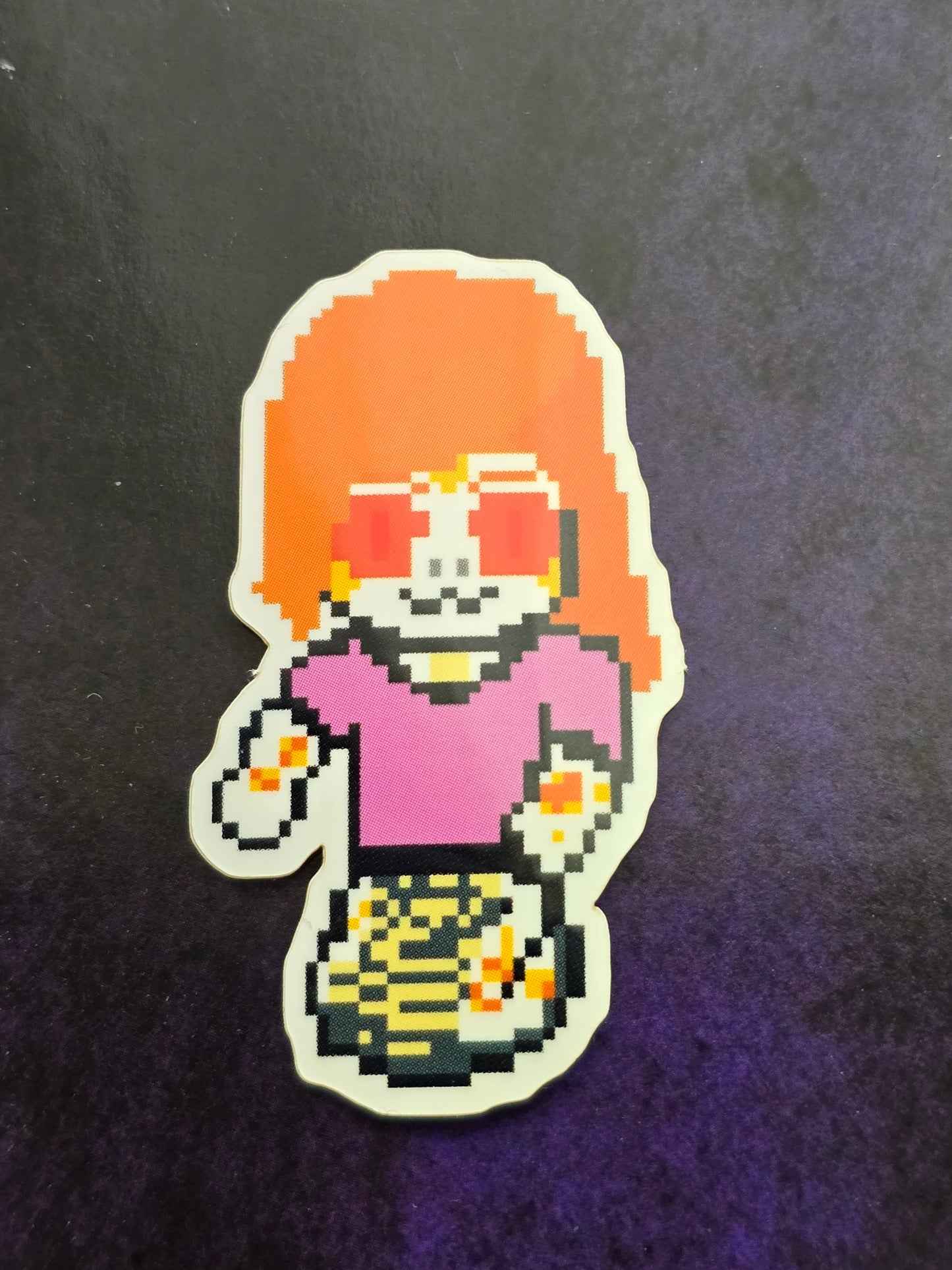 Keath the Snake Vinyl Sticker