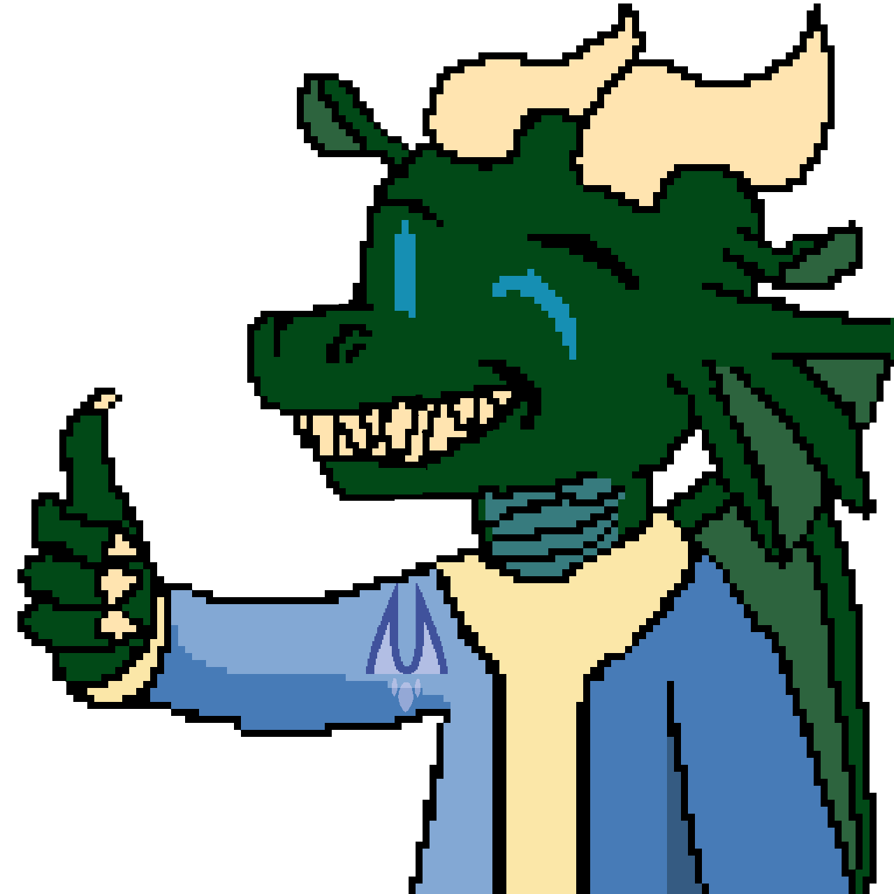 Vault Dweller YCH Commisson